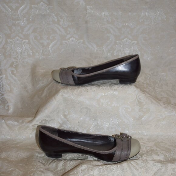 Nine West ballet Shoes Buckle Size 7.5 - Picture 2 of 14